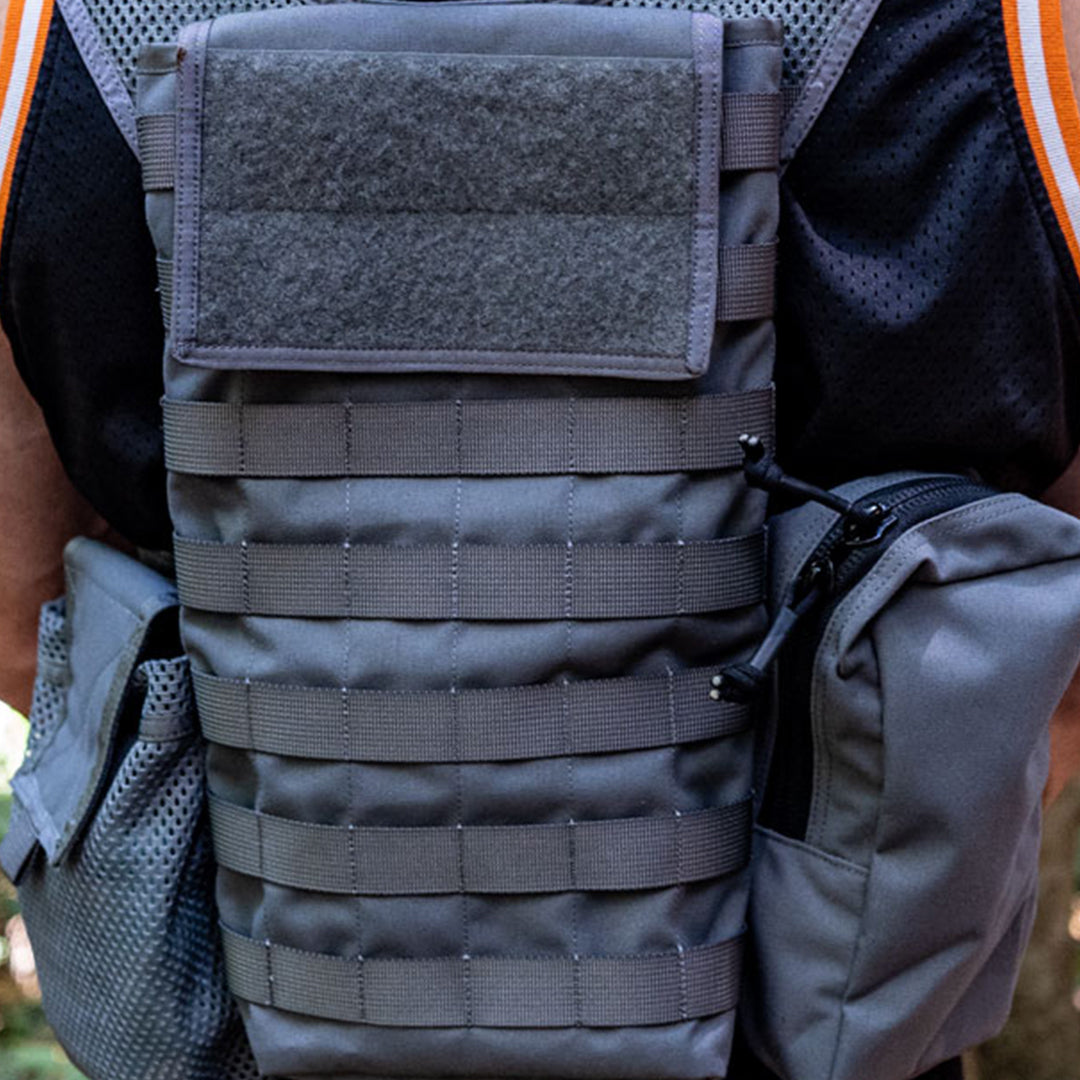 Molle shop mounted backpack