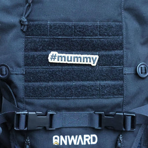 #mummy Velcro Patch